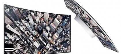 telewizor z zakrzywionym ekranem