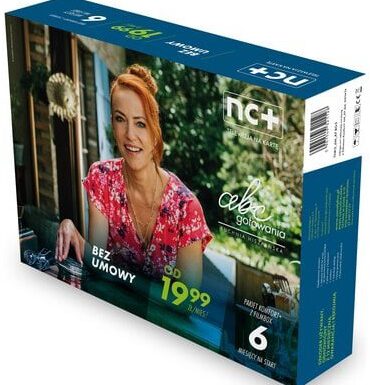 NC+ BG5 z usługą telewizja na kartę (110 kanałów, 6 m-c na start z FilmBox)