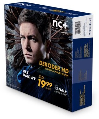 nc+ ITI VISION Dekoder ITI VISION 2851S z usługą telewizja na kartę 130 kanałów,1 m-c na start z Canal +) TNK3_1MPL 2851S