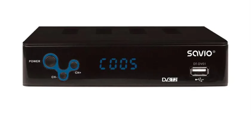SAVIO DVB-T2 H.265 HEVC, DT-DV01
