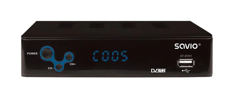 SAVIO DVB-T2 H.265 HEVC, DT-DV01
