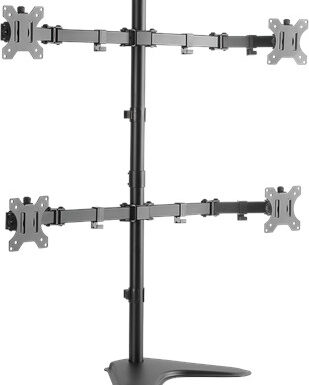 LogiLink Logilink BP0046 Quad Monitor Desk Stand 13"-32'' BP0046